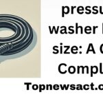 pressure washer hose size