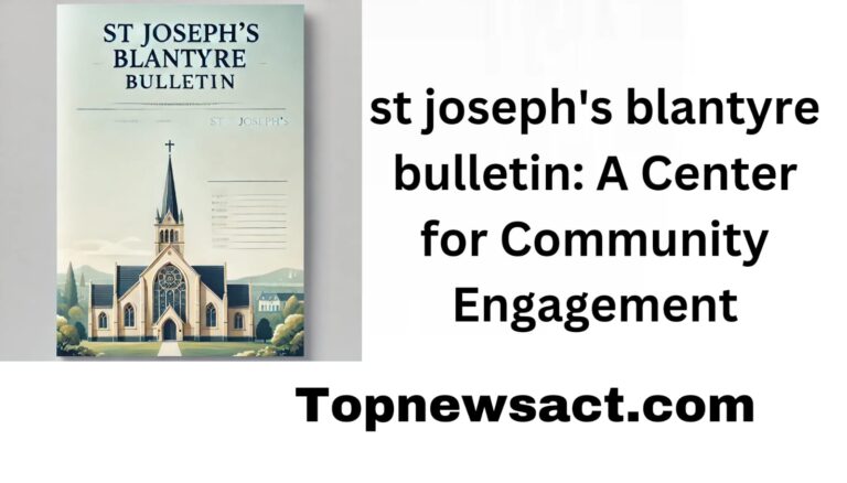 st joseph's blantyre bulletin