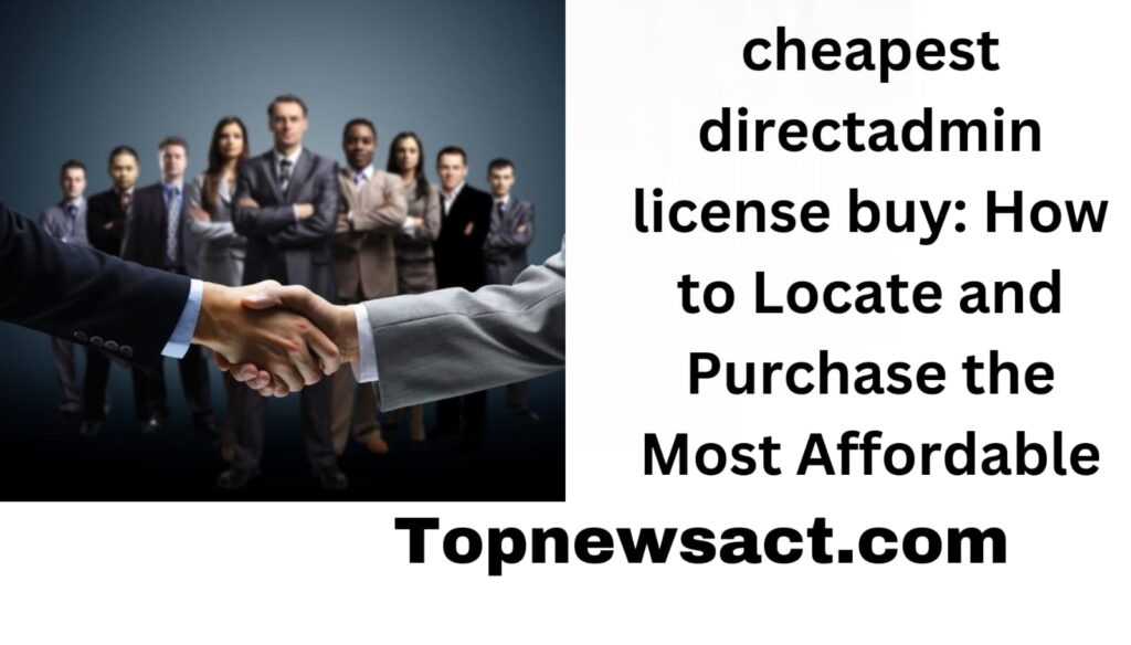 cheapest directadmin license buy