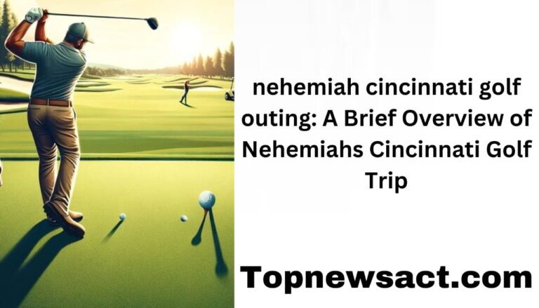 nehemiah cincinnati golf outing