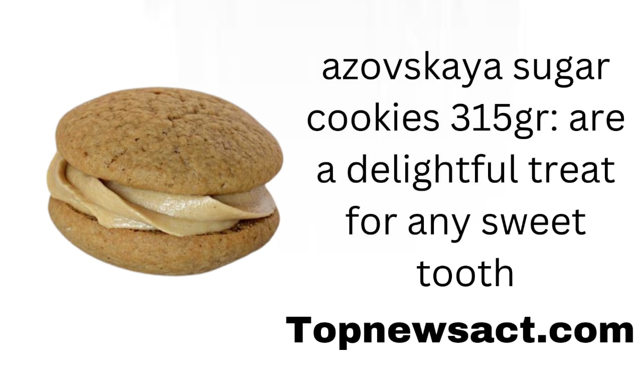 azovskaya sugar cookies 315gr