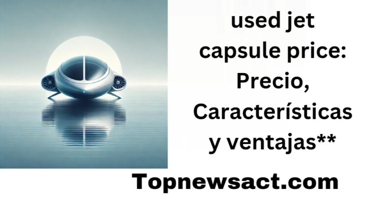 used jet capsule price