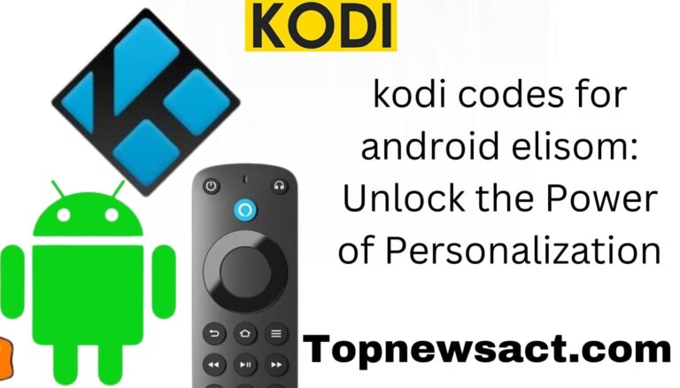 kodi codes for android elisom